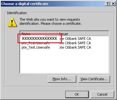 ChooseCert ChooseCert